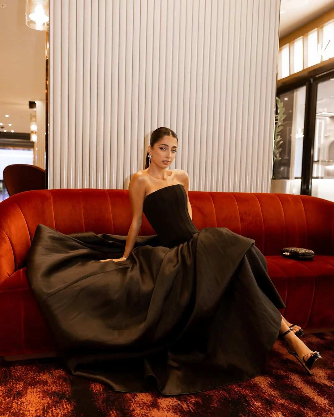 Frances Gown - Black - Image 4