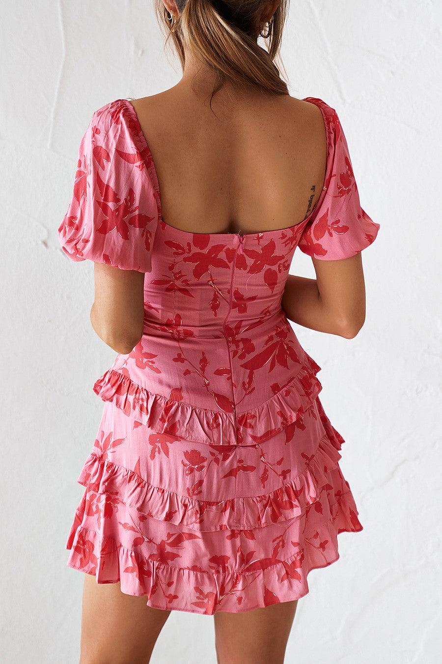 Freda Dress - Pink - Image 4