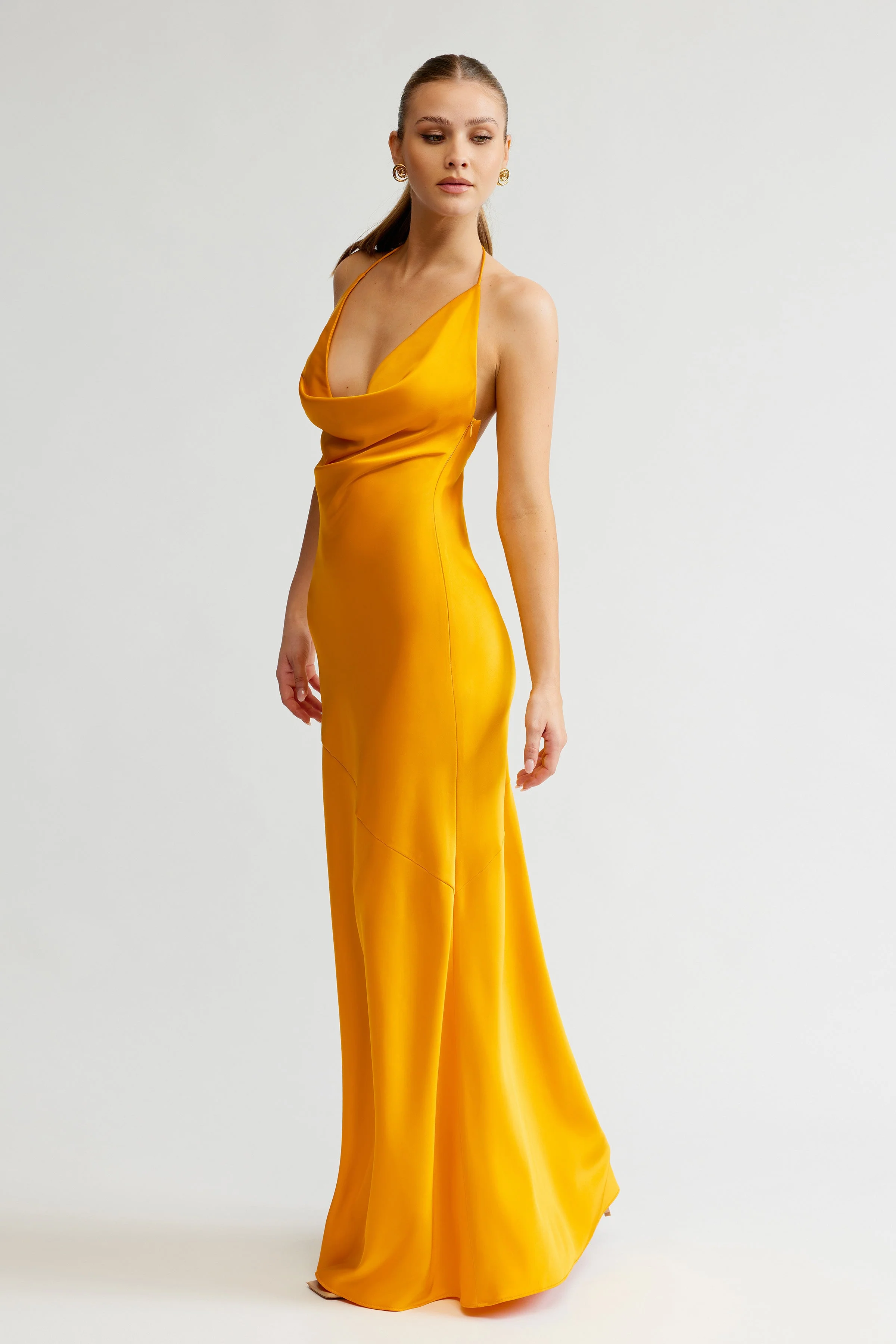 Freya Dress - Saffron - Image 4