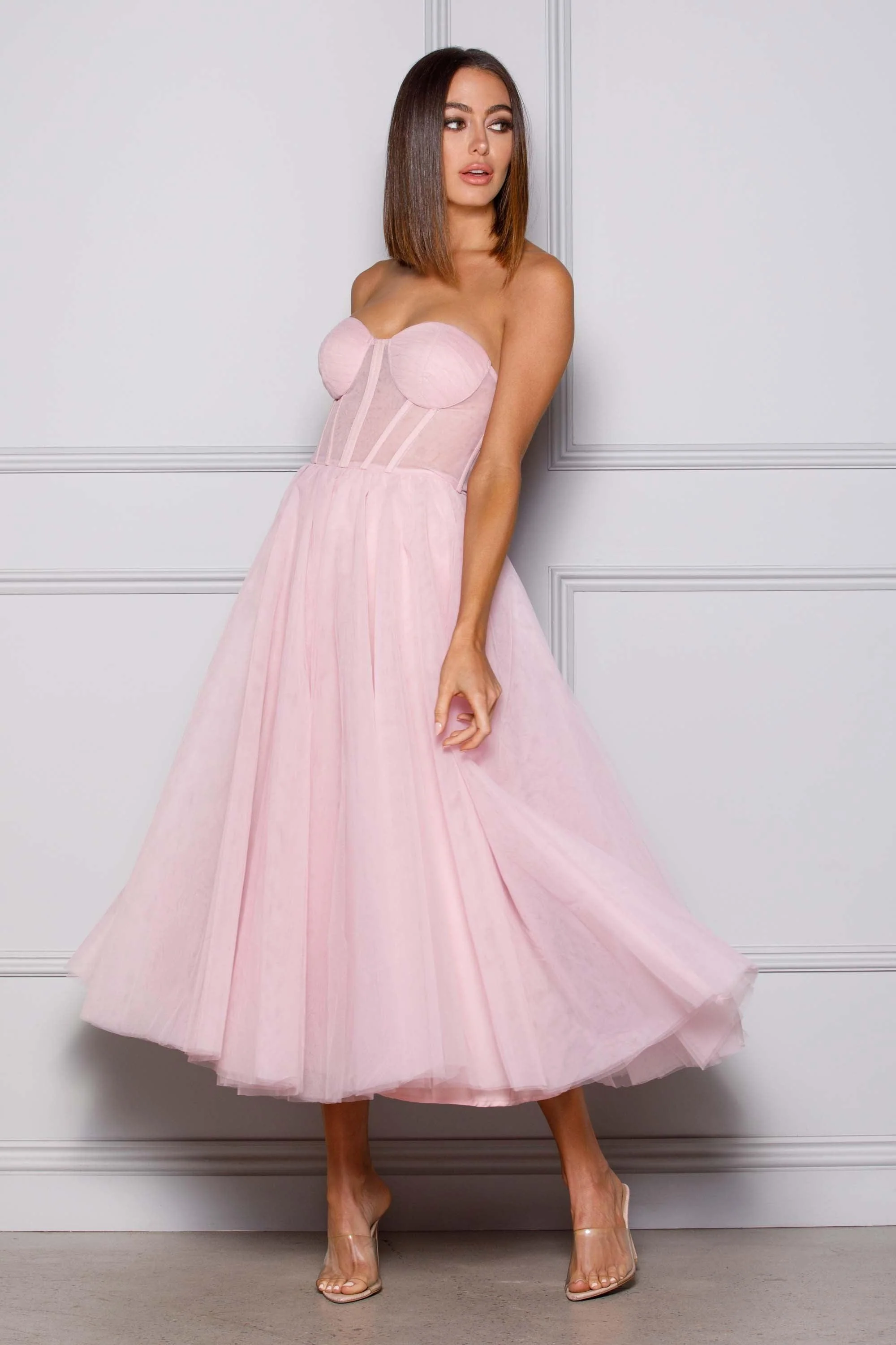 GABRIELLA DRESS - FAIRY FLOSS - Image 2