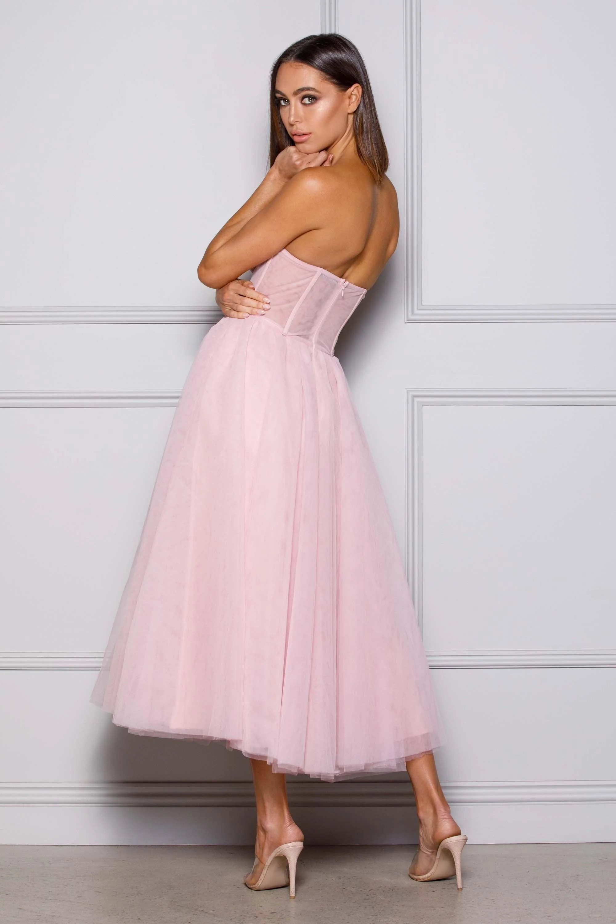 GABRIELLA DRESS - FAIRY FLOSS - Image 3