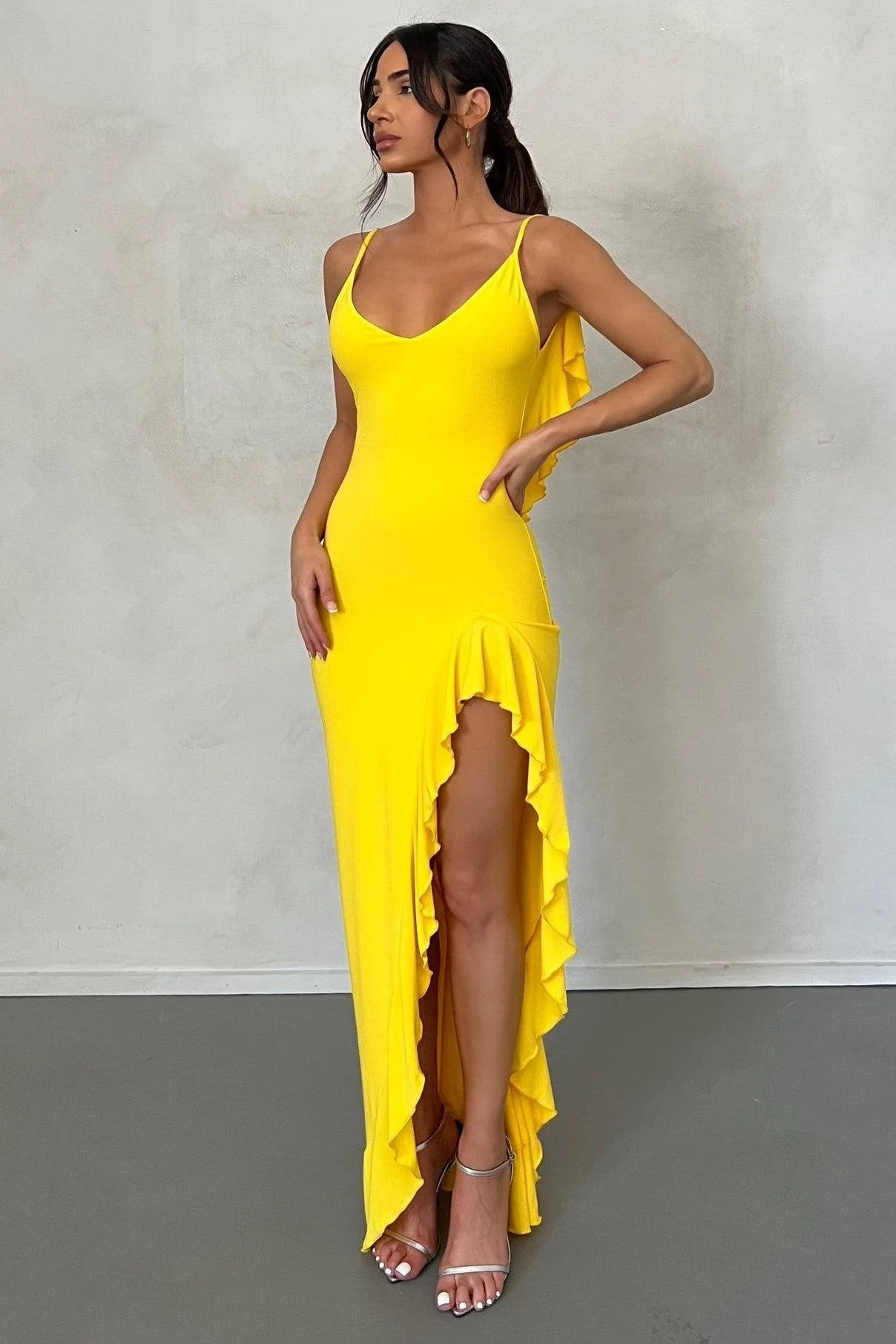 Gabriella Gown - Yellow - Image 2