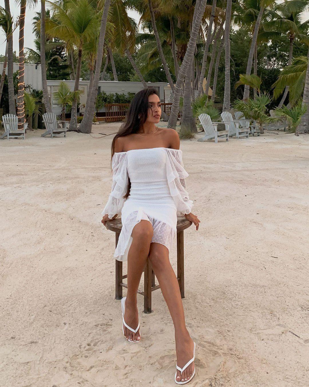 Gail Dress - White - Image 2