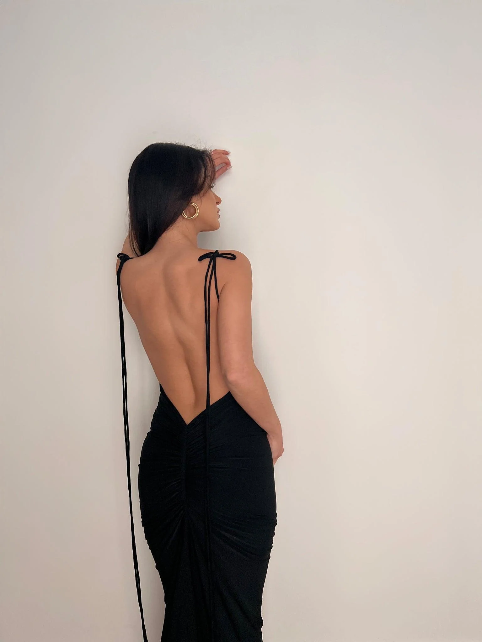 Gia Gown - Black - Image 9