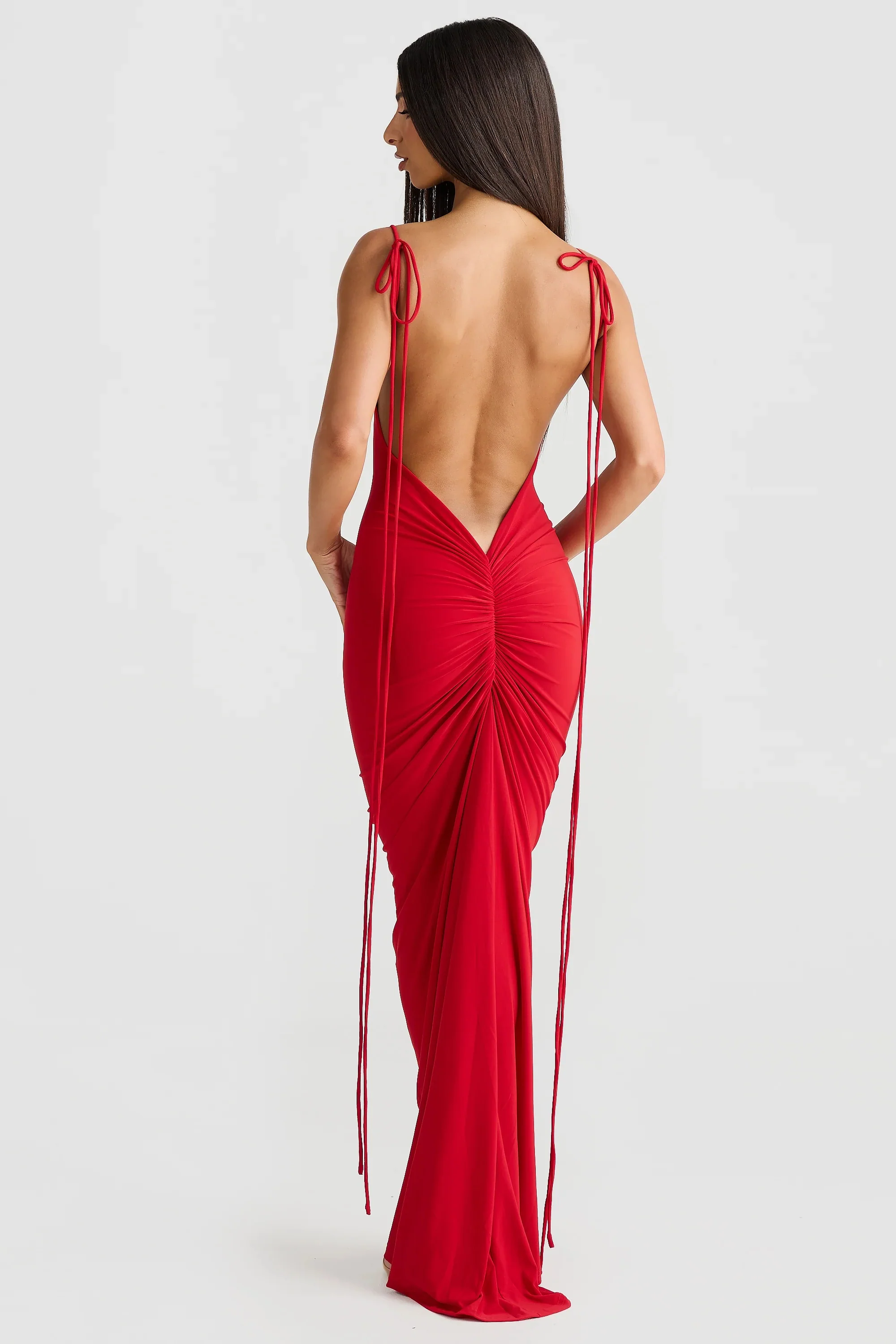 Gia Gown - Red - Image 2