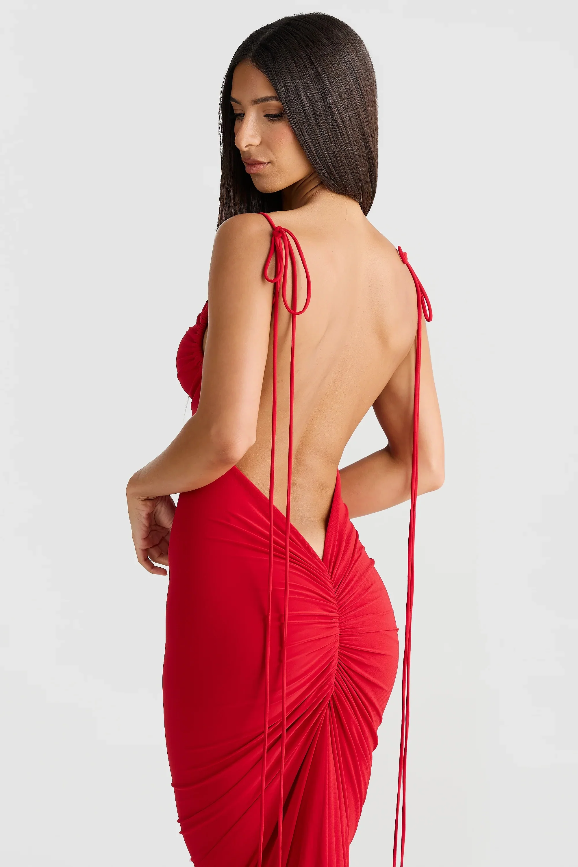 Gia Gown - Red - Image 6