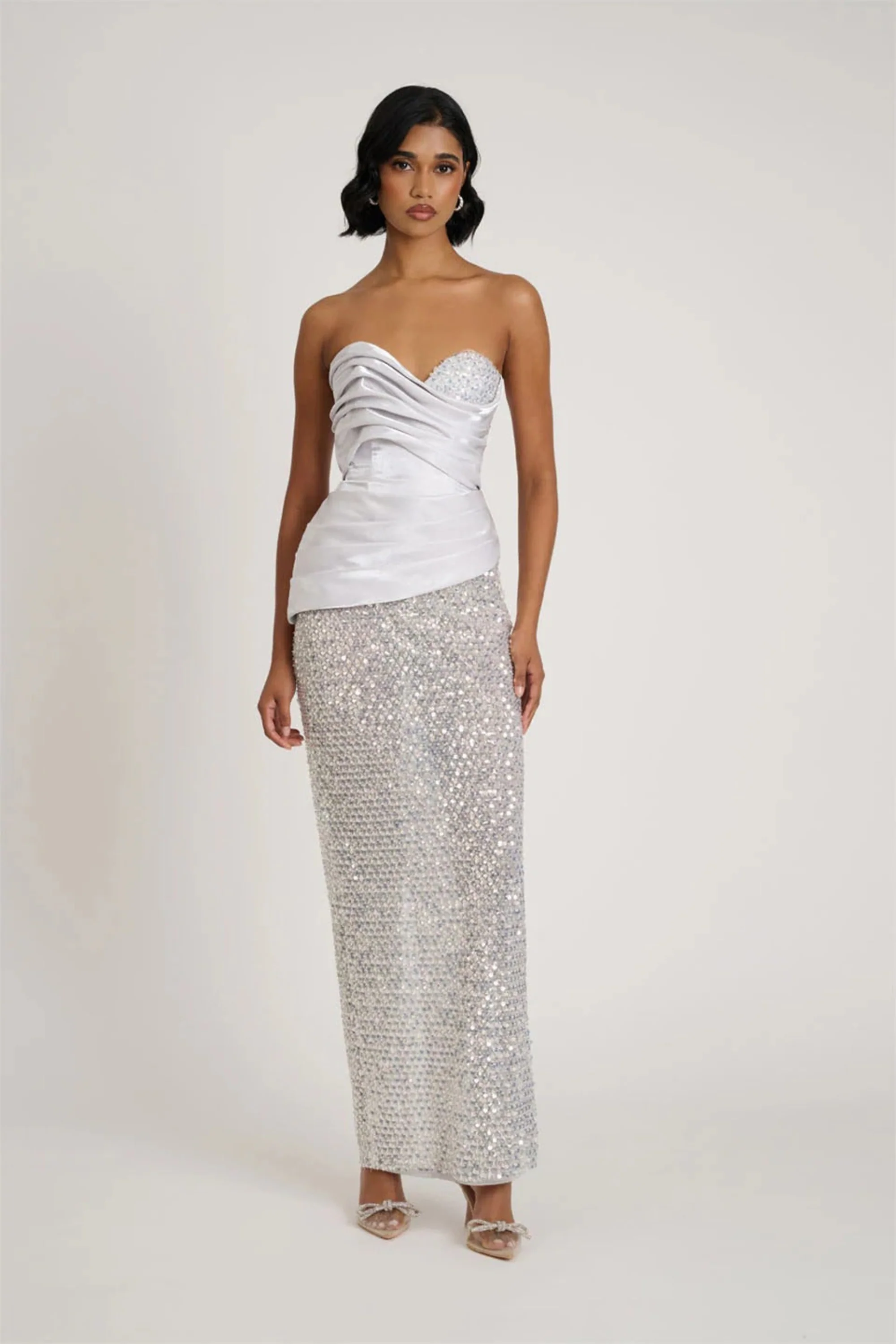 Gia Gown - Silver - Image 3