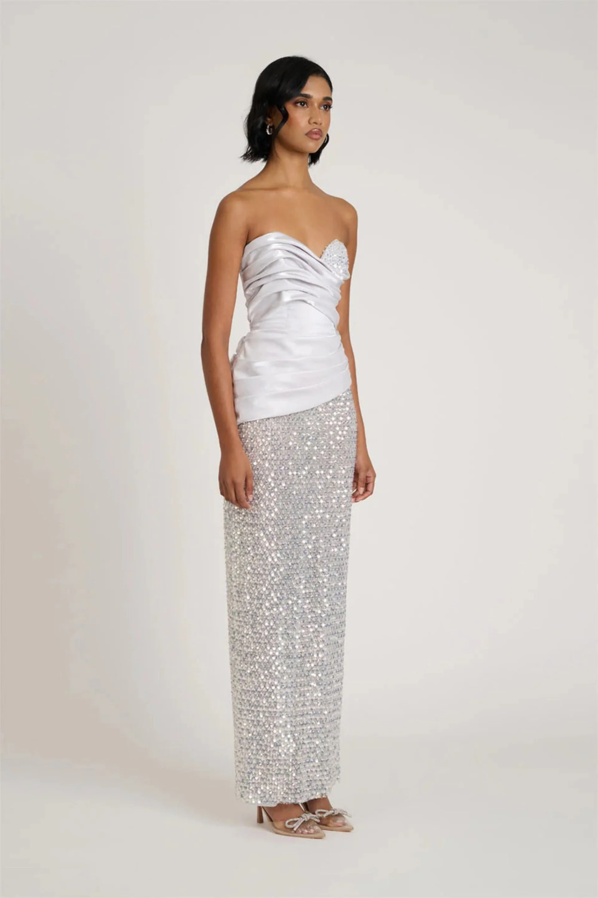 Gia Gown - Silver - Image 4
