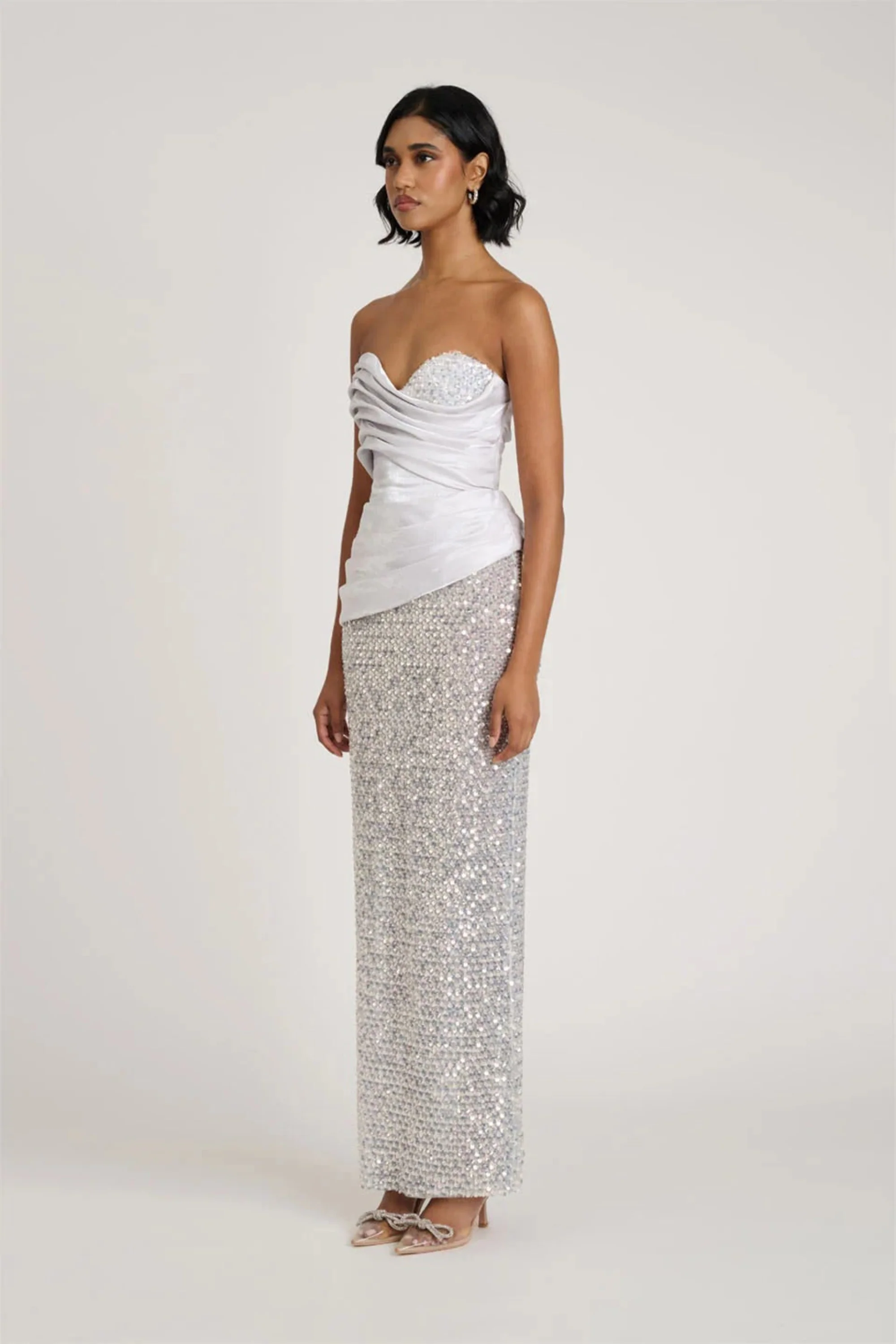 Gia Gown - Silver - Image 6