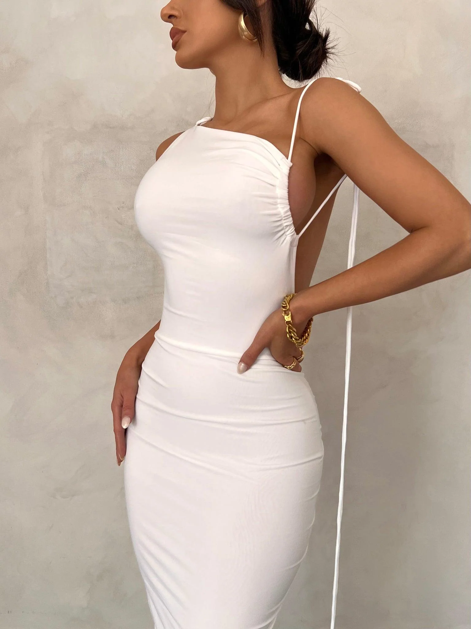 Gia Gown - White - Image 4