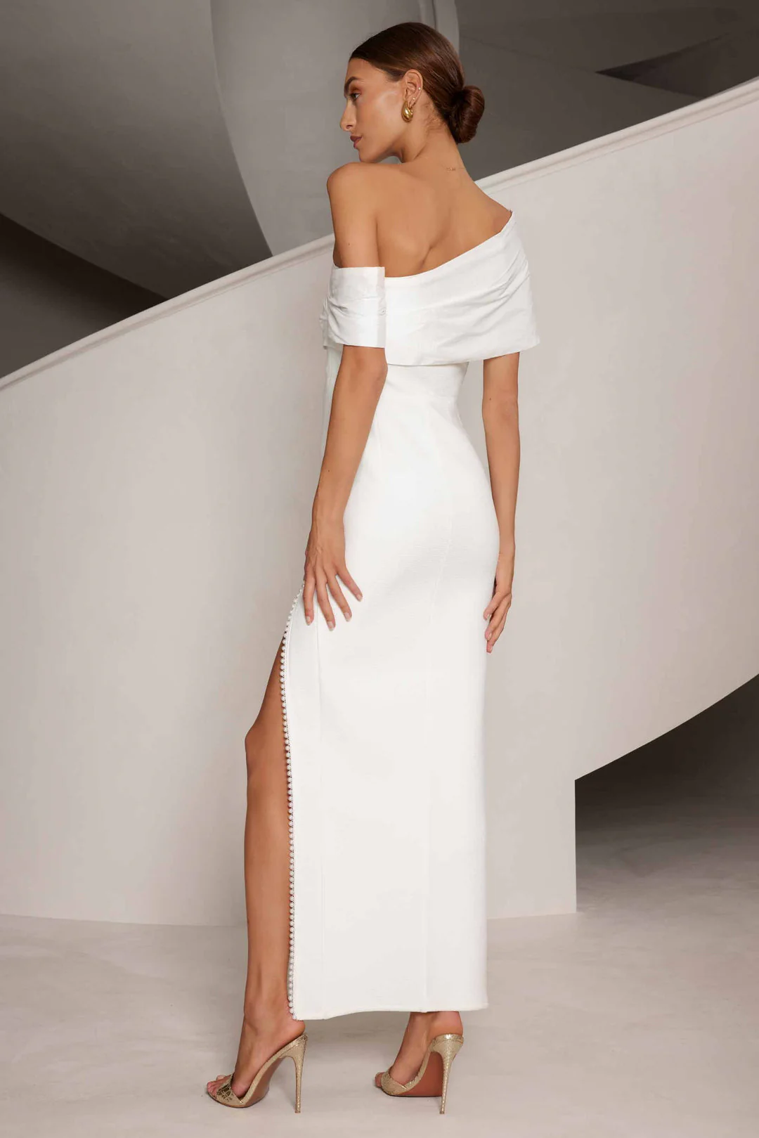 Gigi Dress - White - Image 3