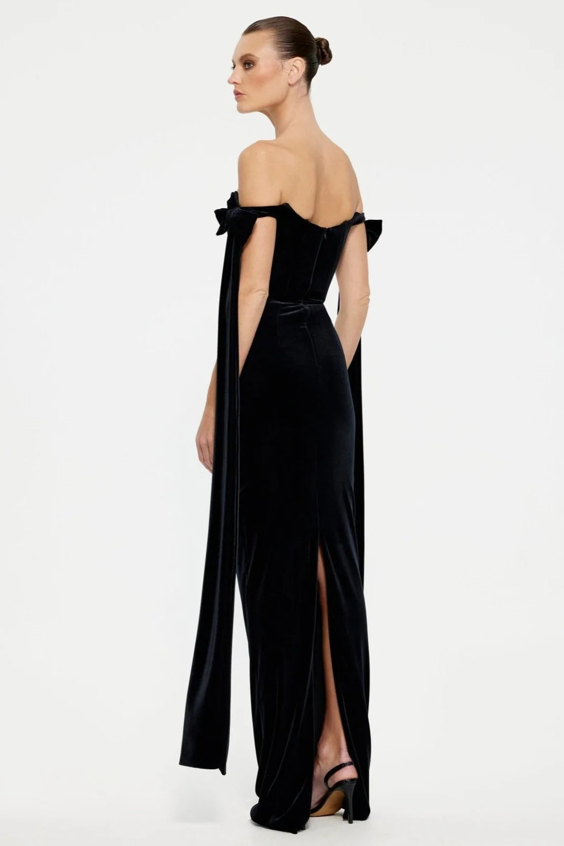 Ginger Gown - Black Velvet - Image 2