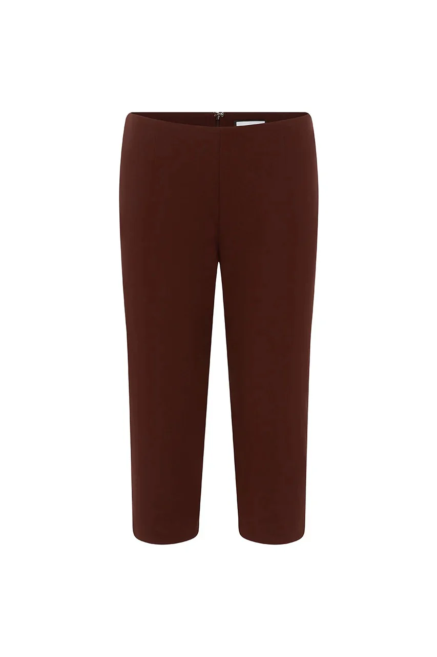 Gisele Capri Pants - Chocolate - Image 6