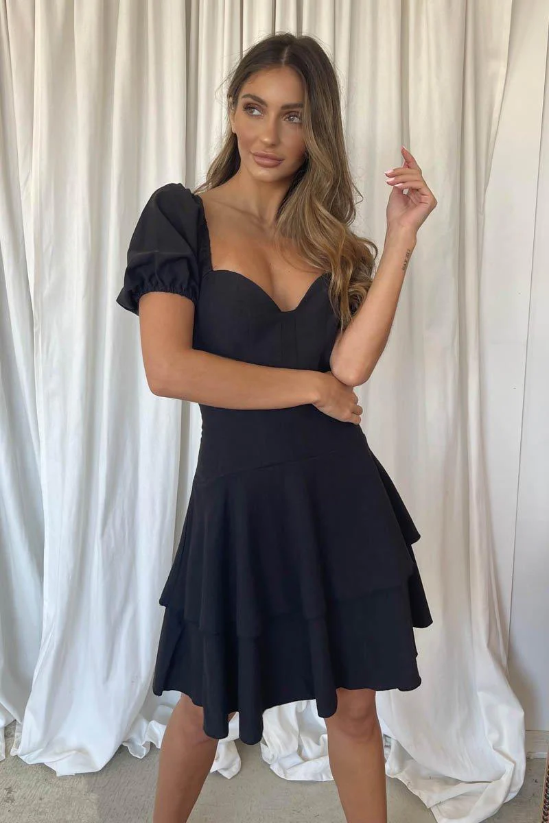Giselle Dress - Black - Image 2