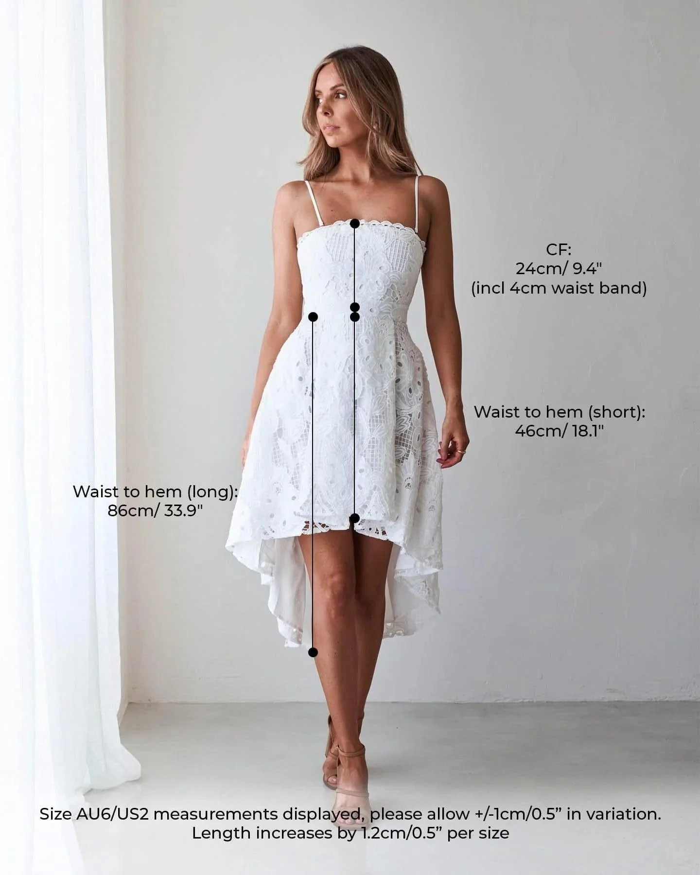 Hadara Dress - White - Image 5