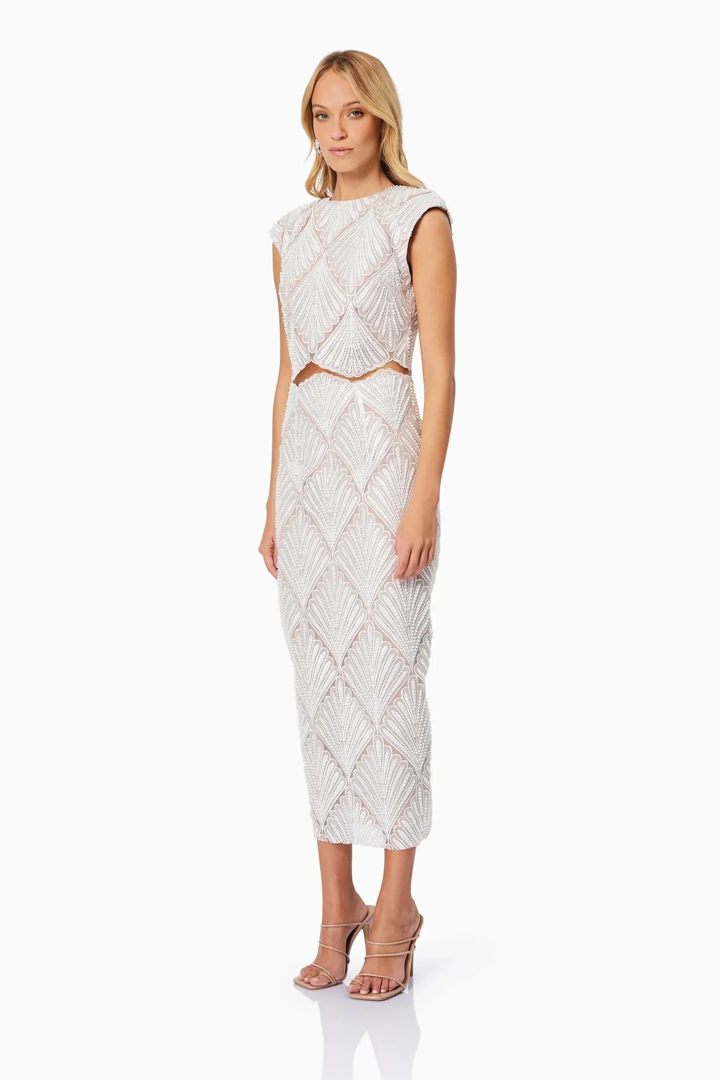 Harper Two Piece Set - White - Image 3