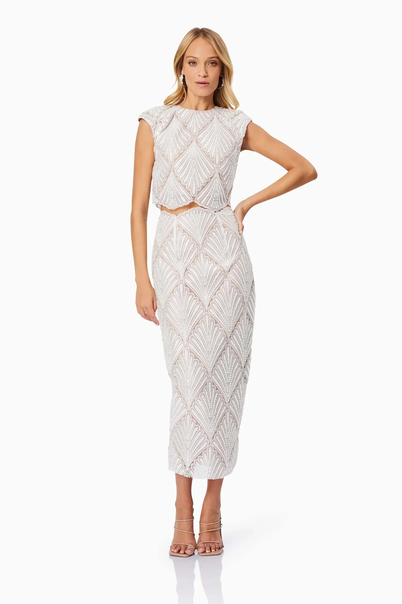 Harper Two Piece Set - White - Image 4