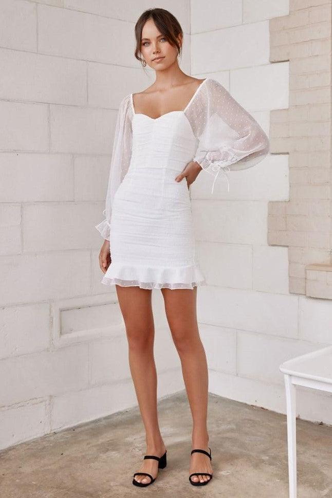 Harriette Dress - White - Image 2