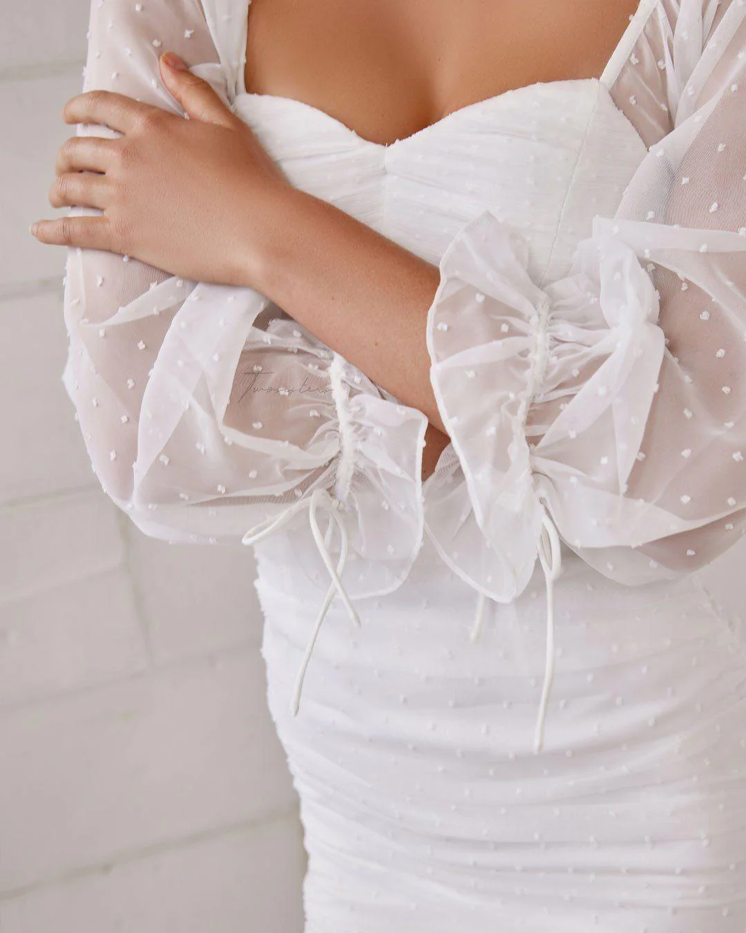 Harriette Dress - White - Image 6