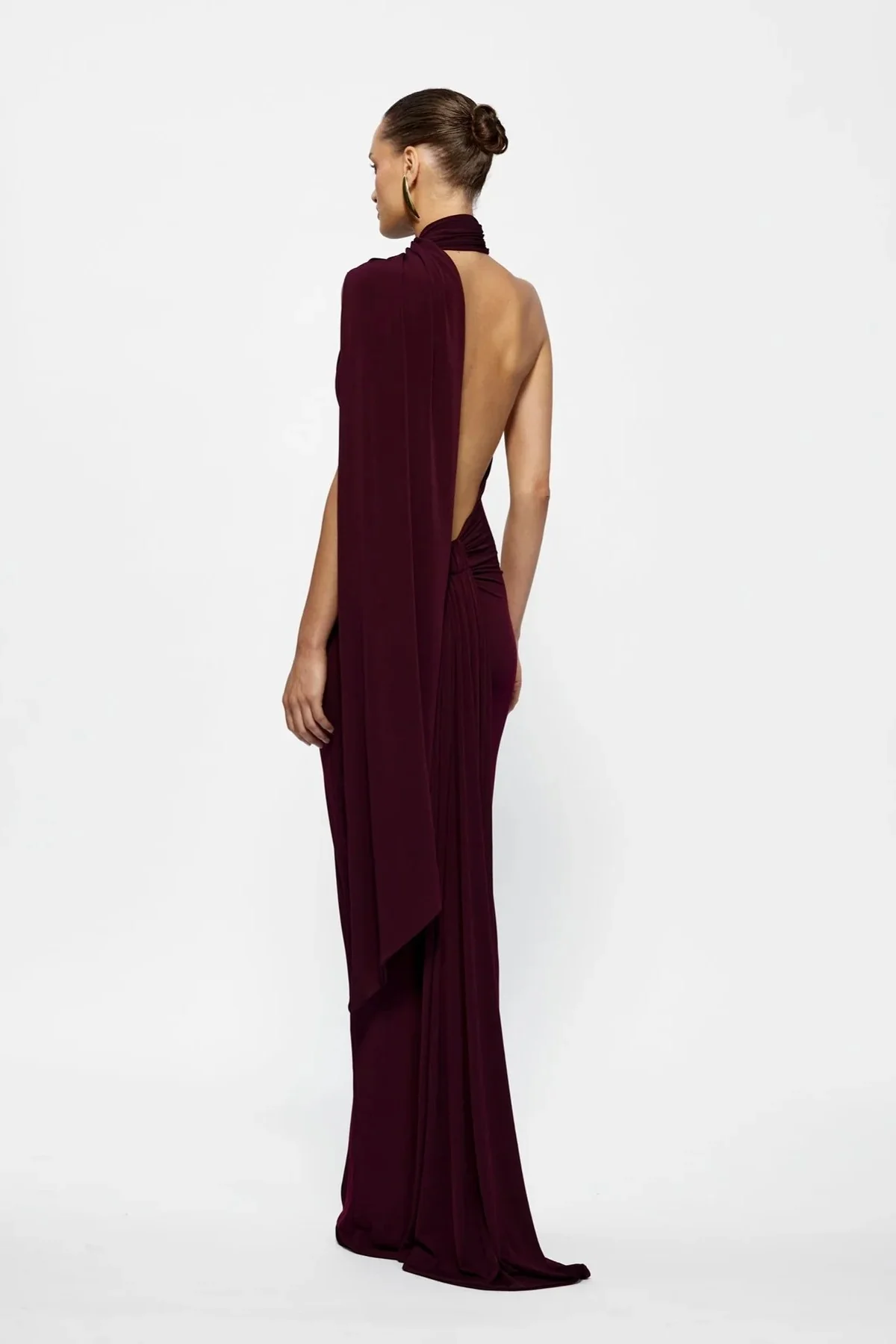 Haven Dress - Black Cherry - Image 2
