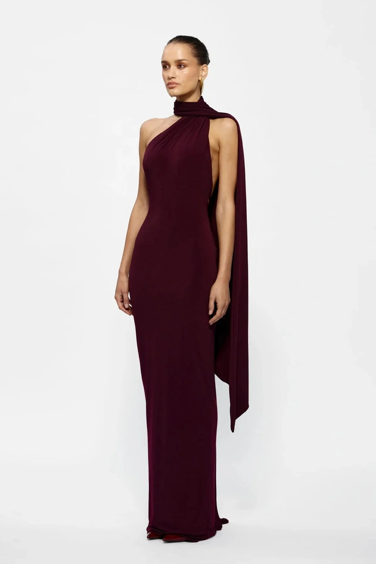 Haven Dress - Black Cherry - Image 3