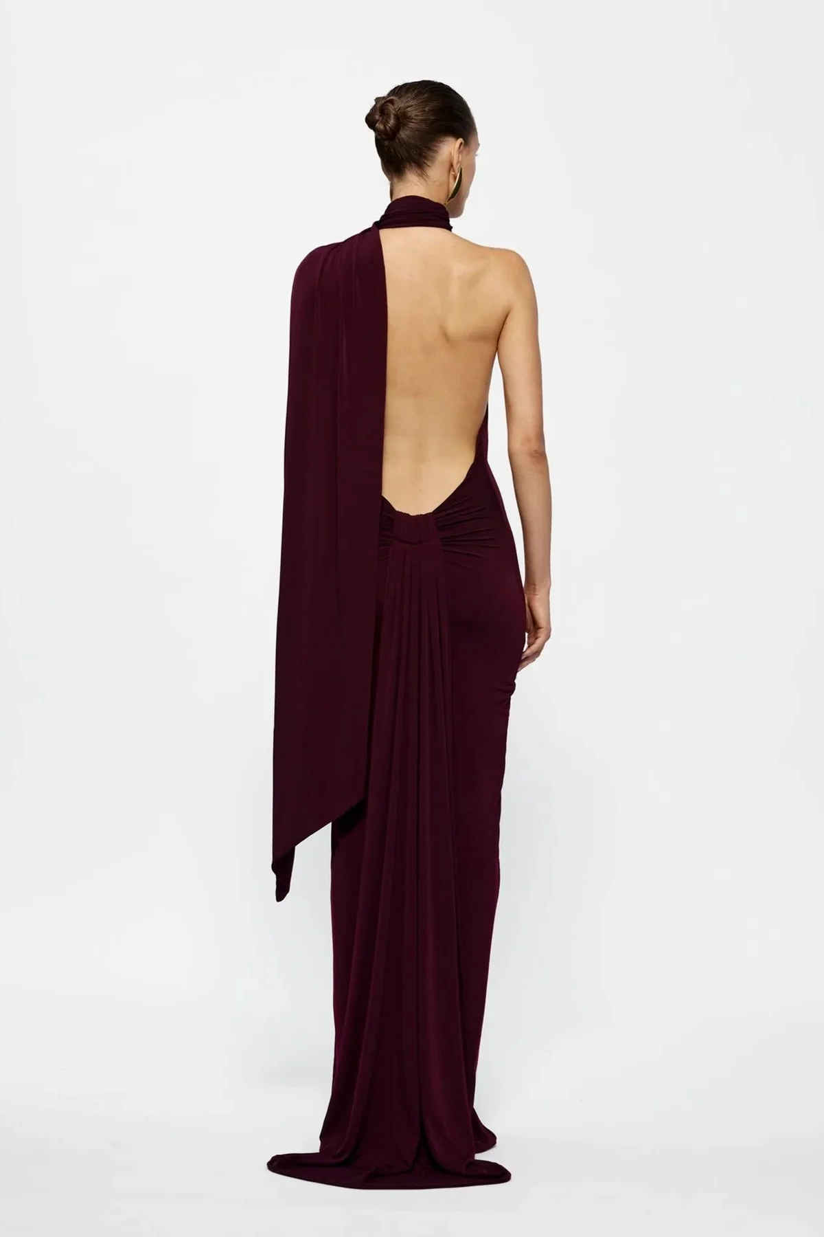 Haven Dress - Black Cherry - Image 4