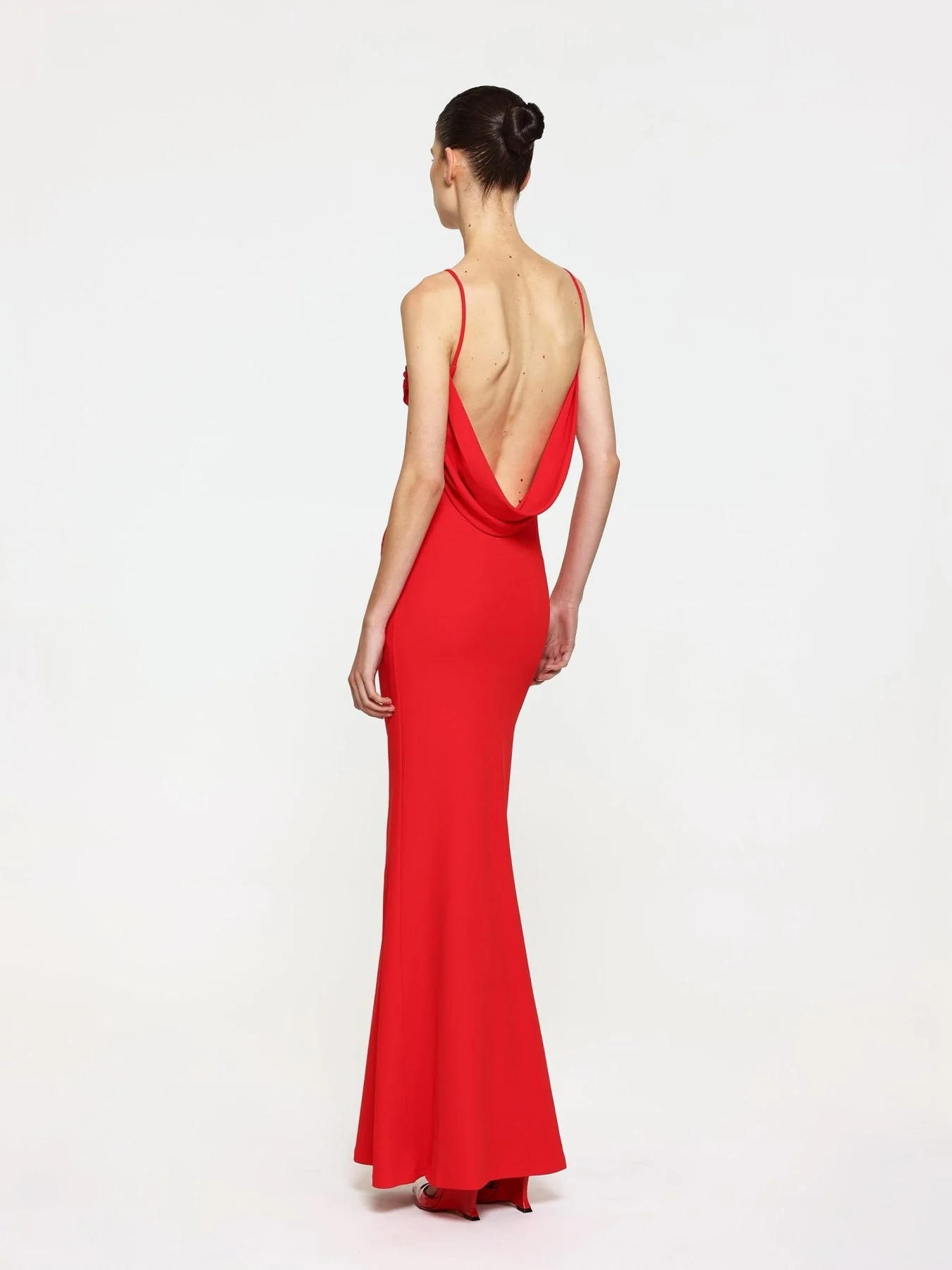 Havilland Gown - Cherry Red - Image 2