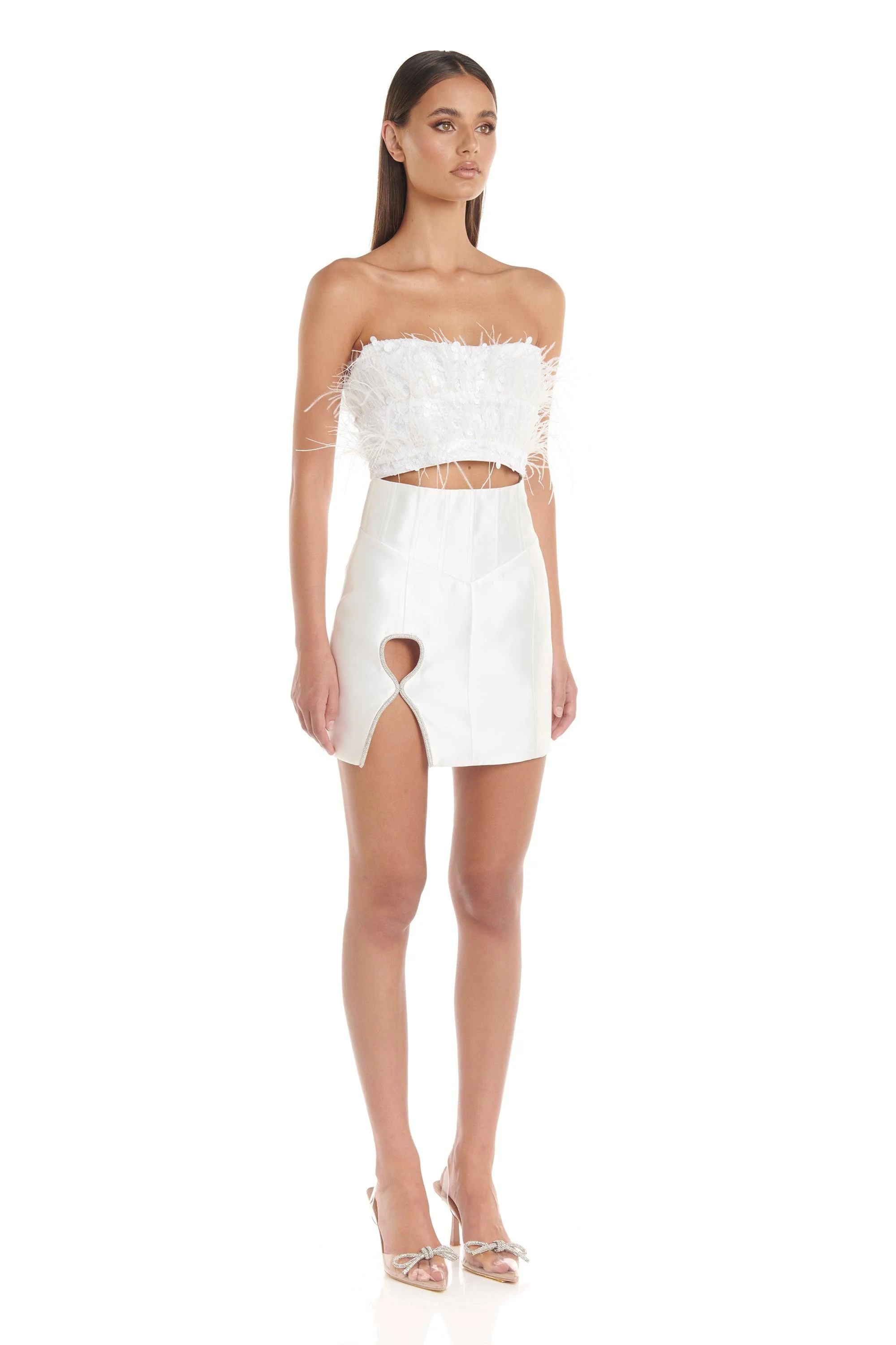 Heather Top - White - Image 7
