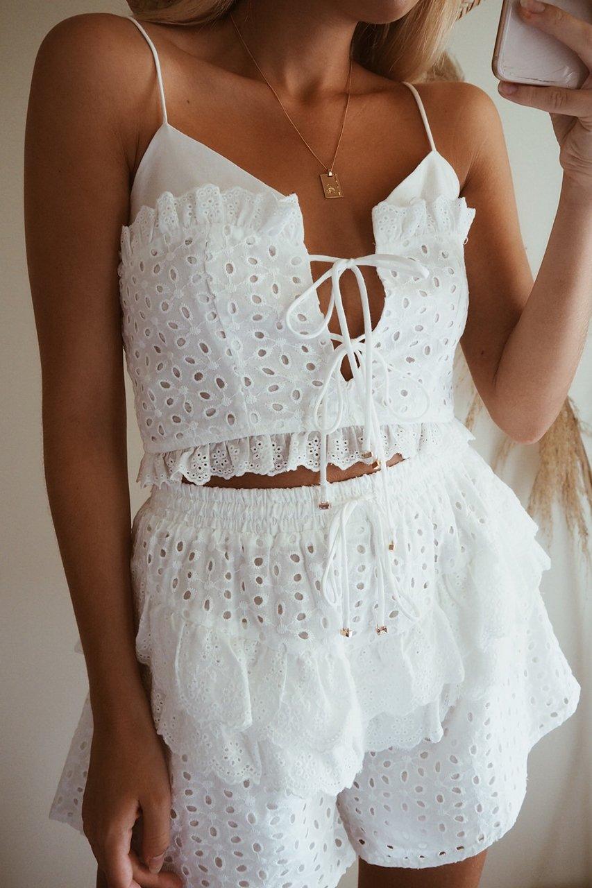 Imogen Shorts - White - Image 3