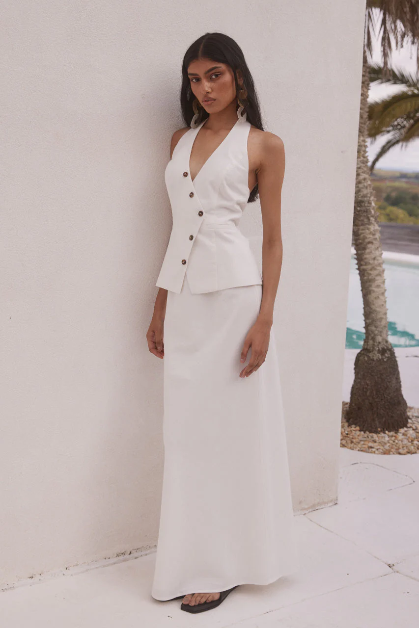 Inara Vest - White - Image 4