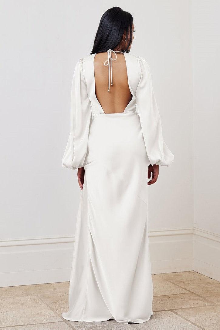 India Dress - Oyster - Image 2