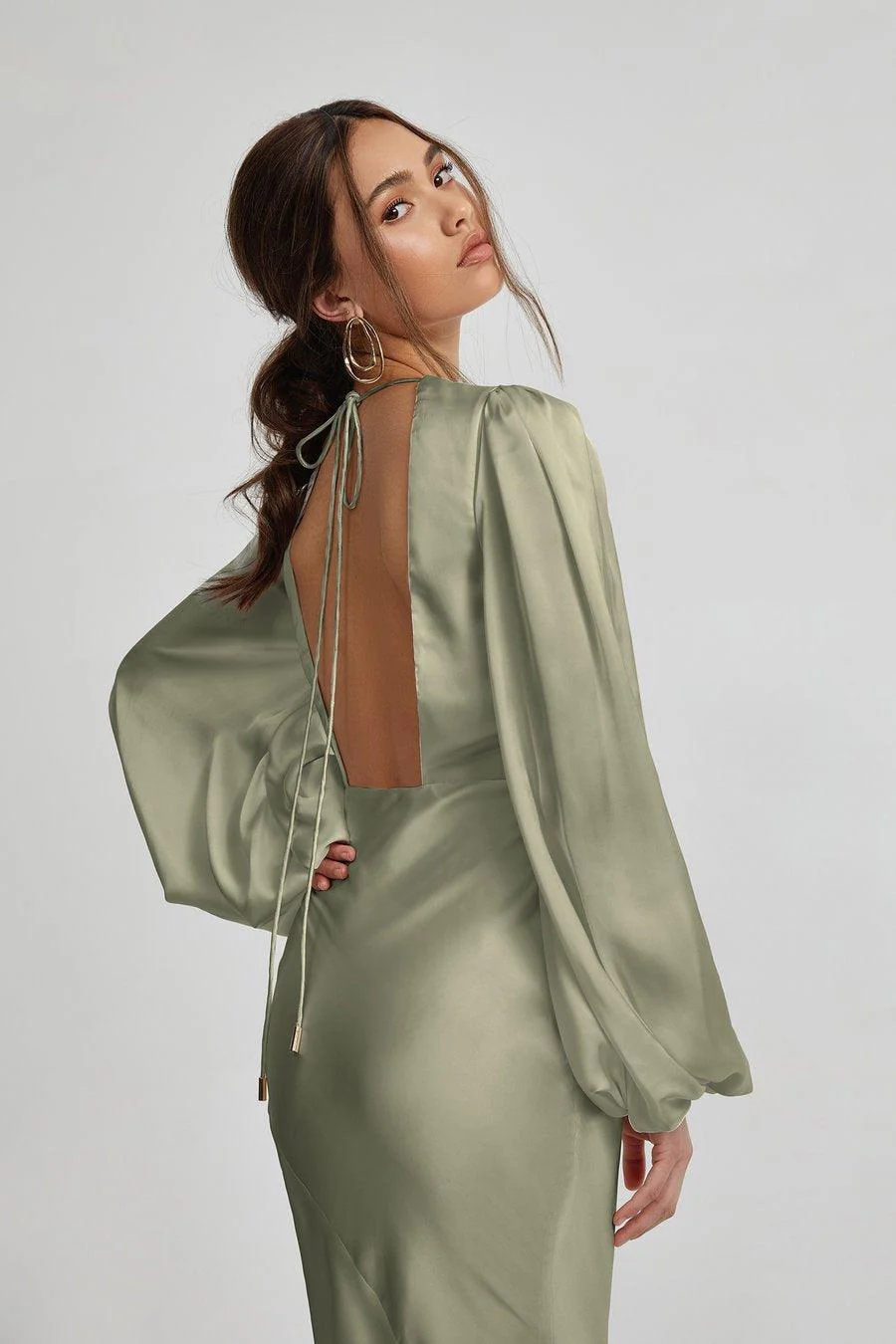 India Dress - Sage - Image 2