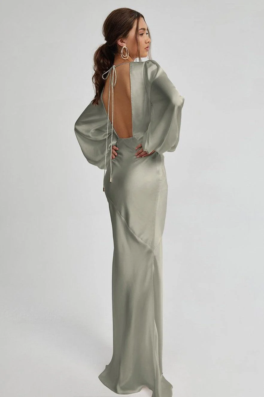 India Dress - Sage - Image 3