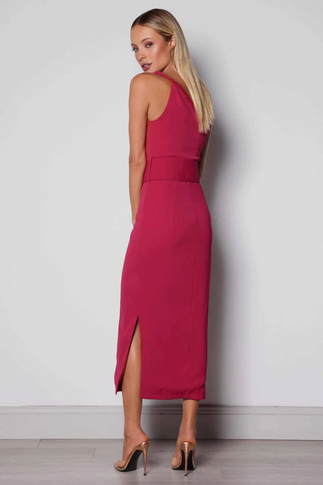 Irene Dress - Raspberry Pink - Image 2