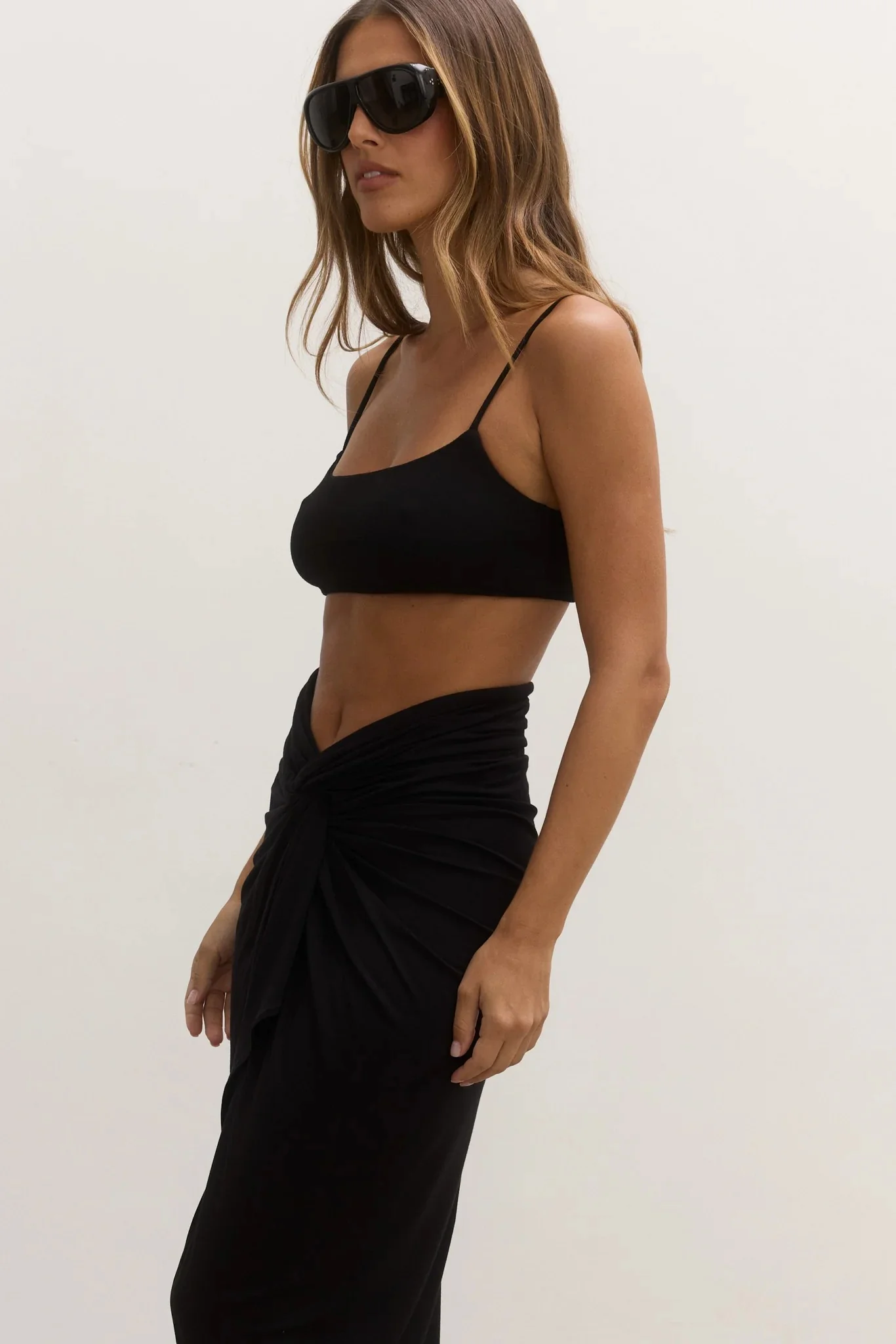 Isla Skirt - Black - Image 4