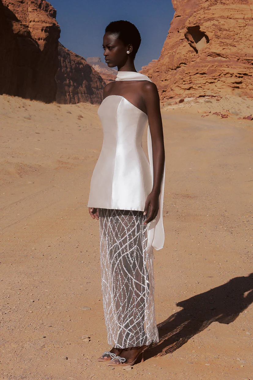 Isobel Dress - White - Image 5