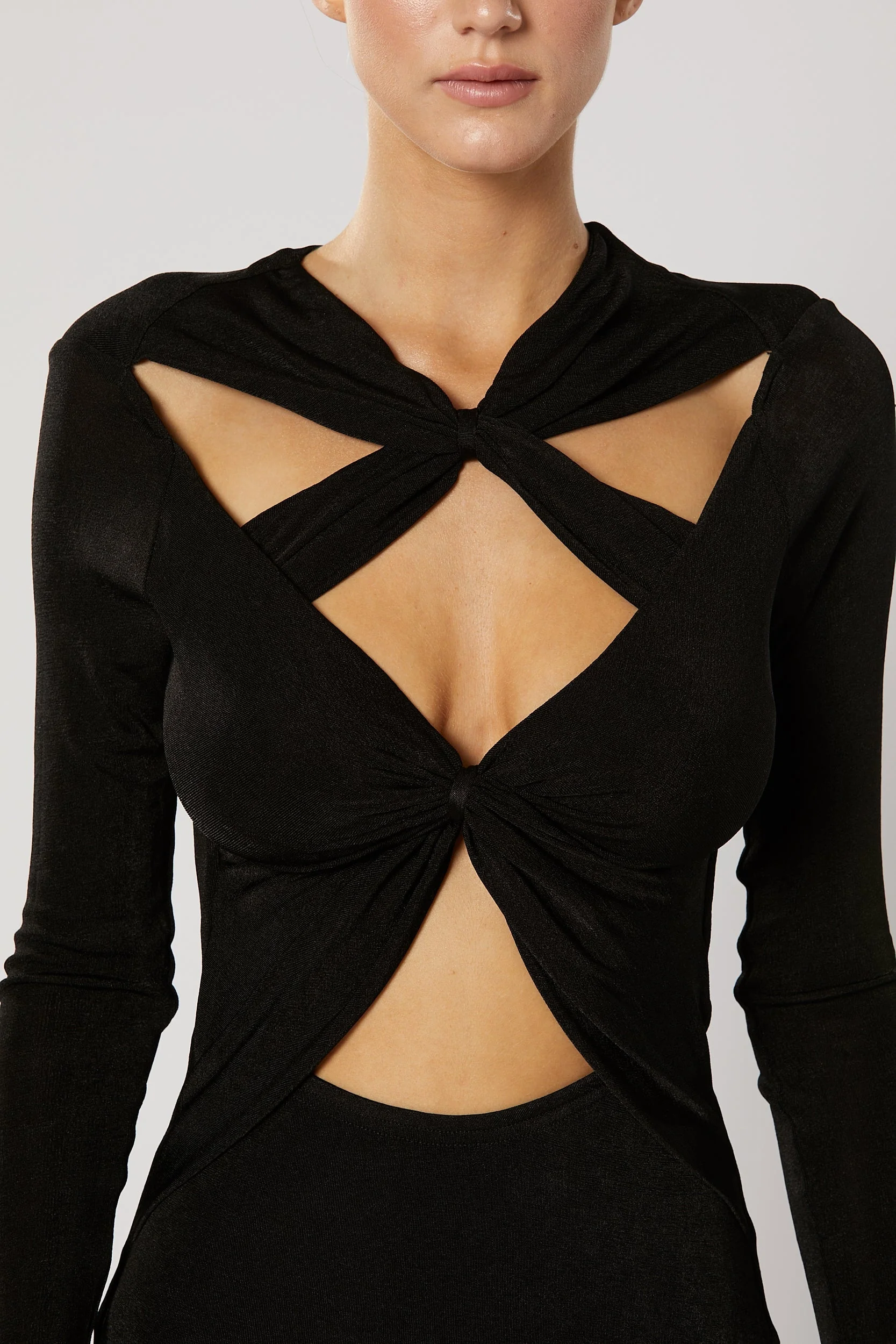Ithaca Cut Out Dress - Black - Image 2