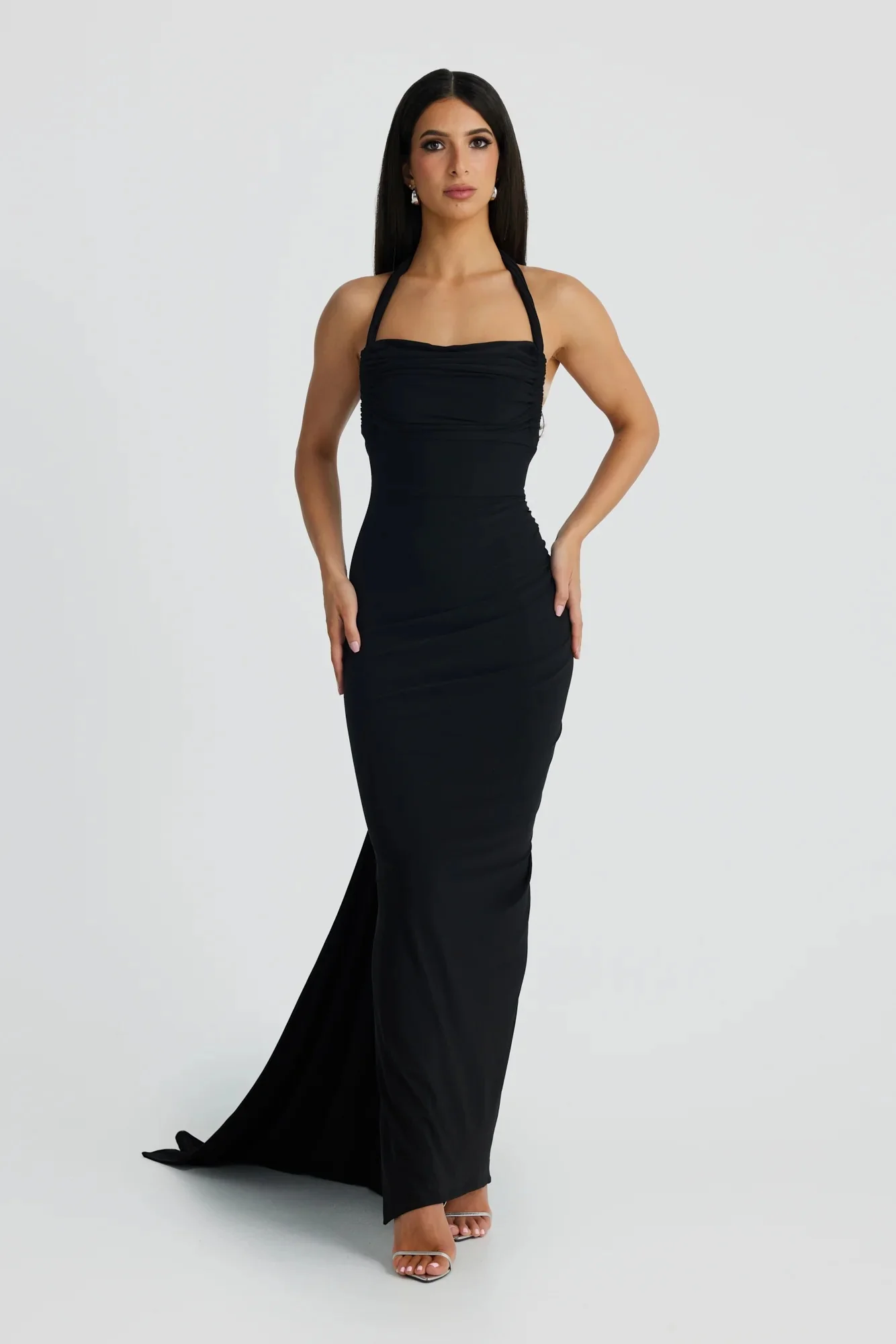 Ivana Multi-Way Gown - Black - Image 3