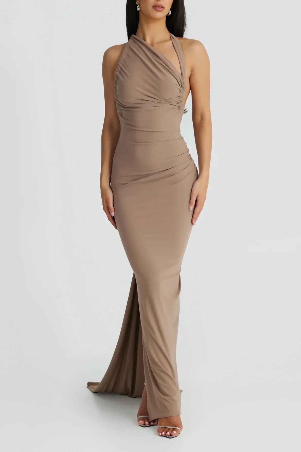 Ivana Multi-Way Gown - Latte - Image 2