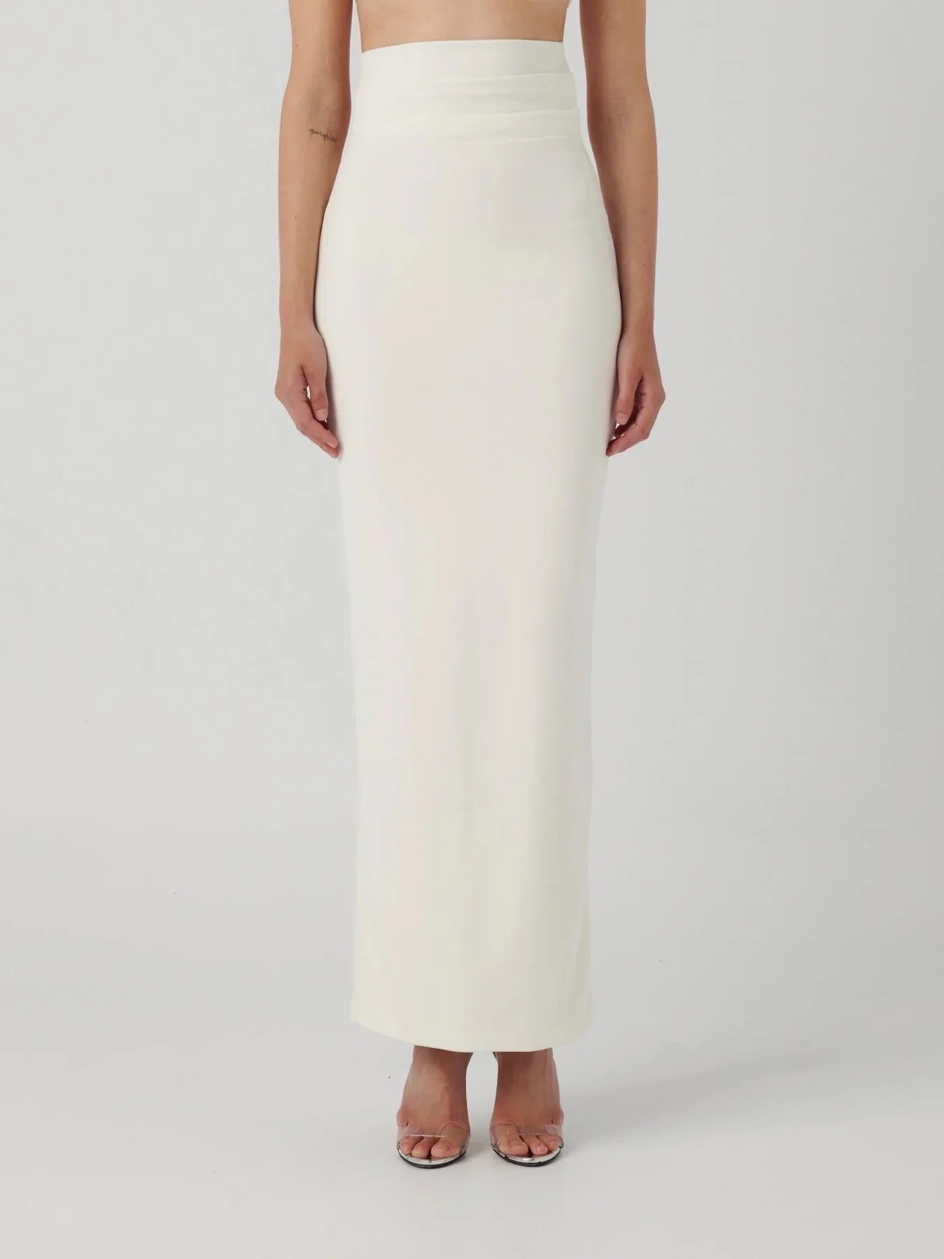 Jada Maxi Skirt - Ivory - Image 4