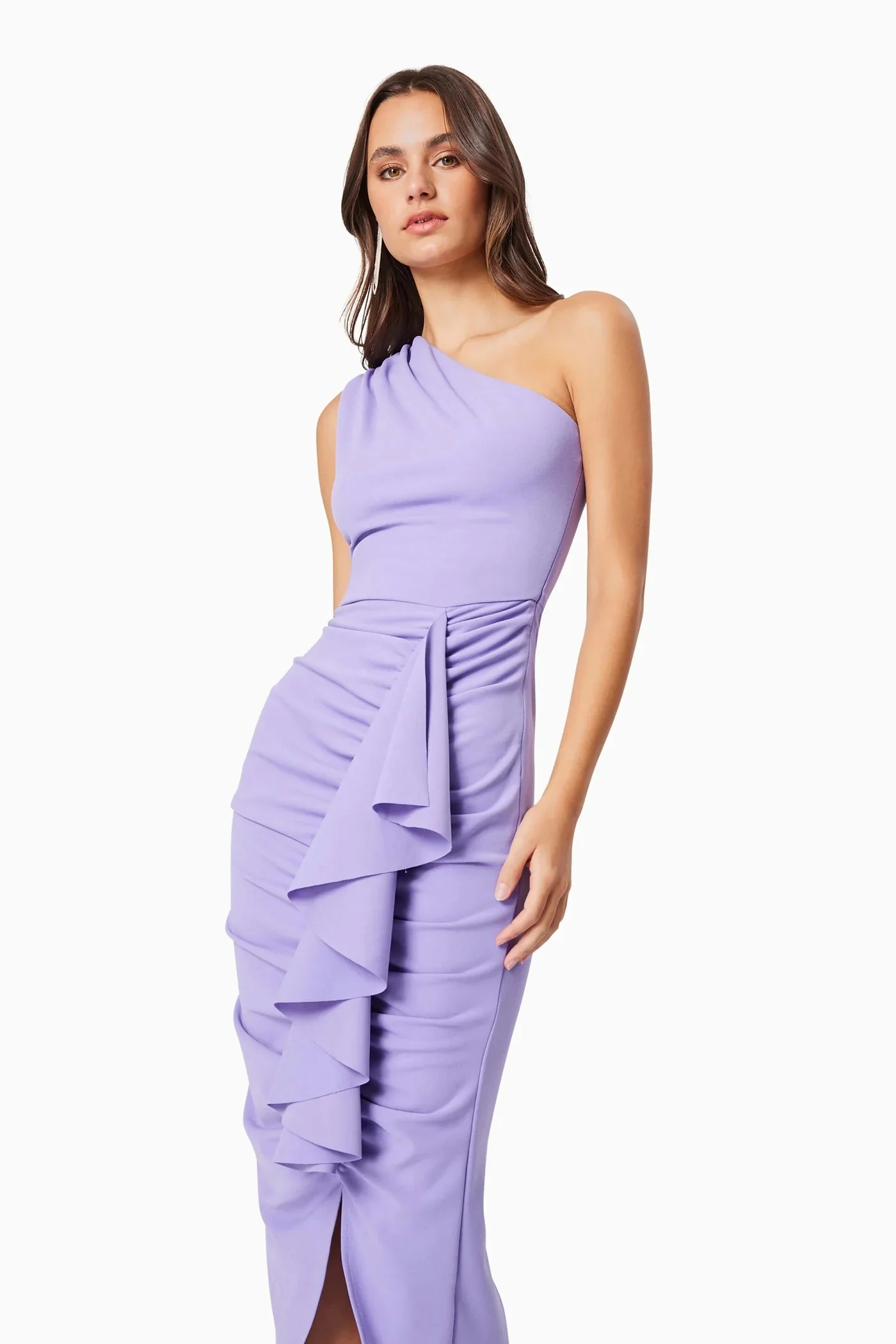 Jade Midi Dress - Purple - Image 6