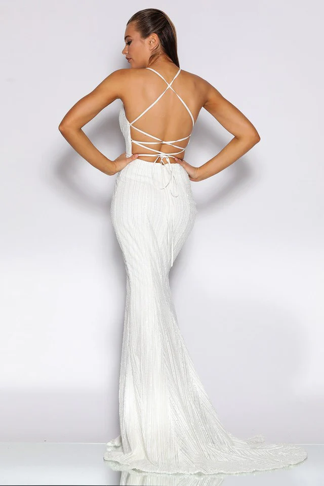 Jadore JX2006 Gown - Ivory - Image 2