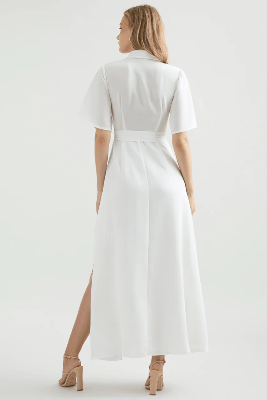 Jamie Maxi Dress - White - Image 2