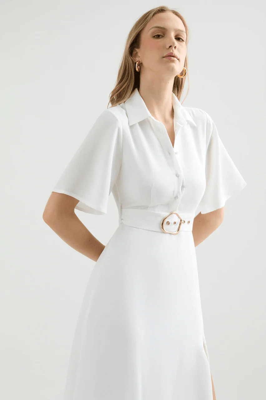 Jamie Maxi Dress - White - Image 4
