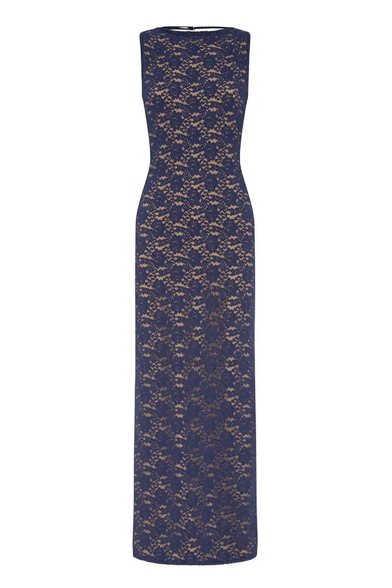 Janie Maxi Dress - Navy - Image 6