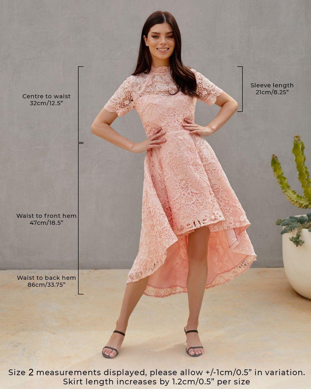 Jasmyn Dress - Navy - Image 4