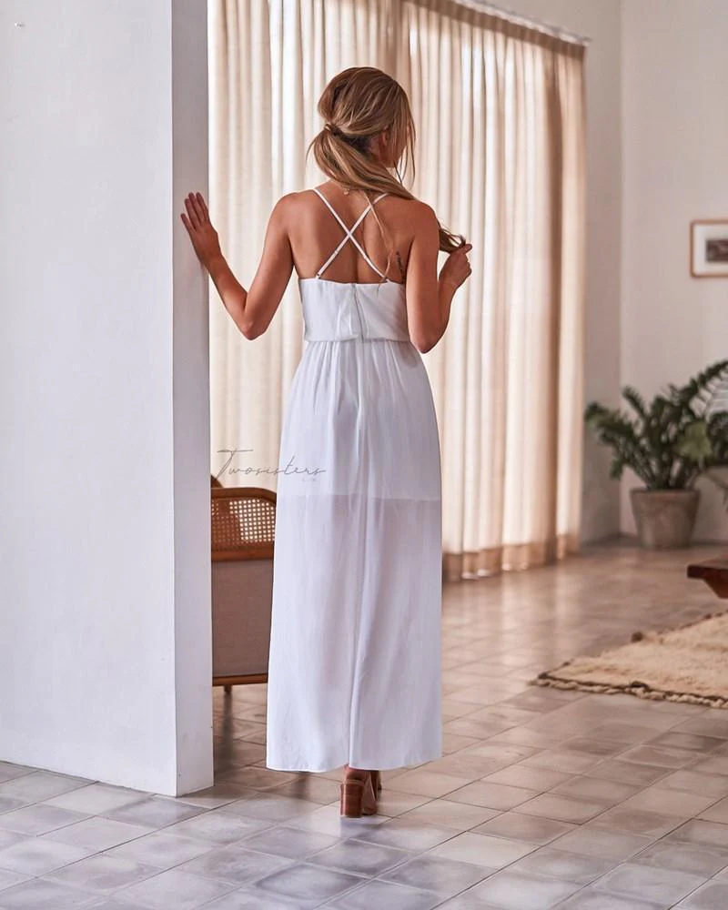 Jaycee Dress - White - Image 3