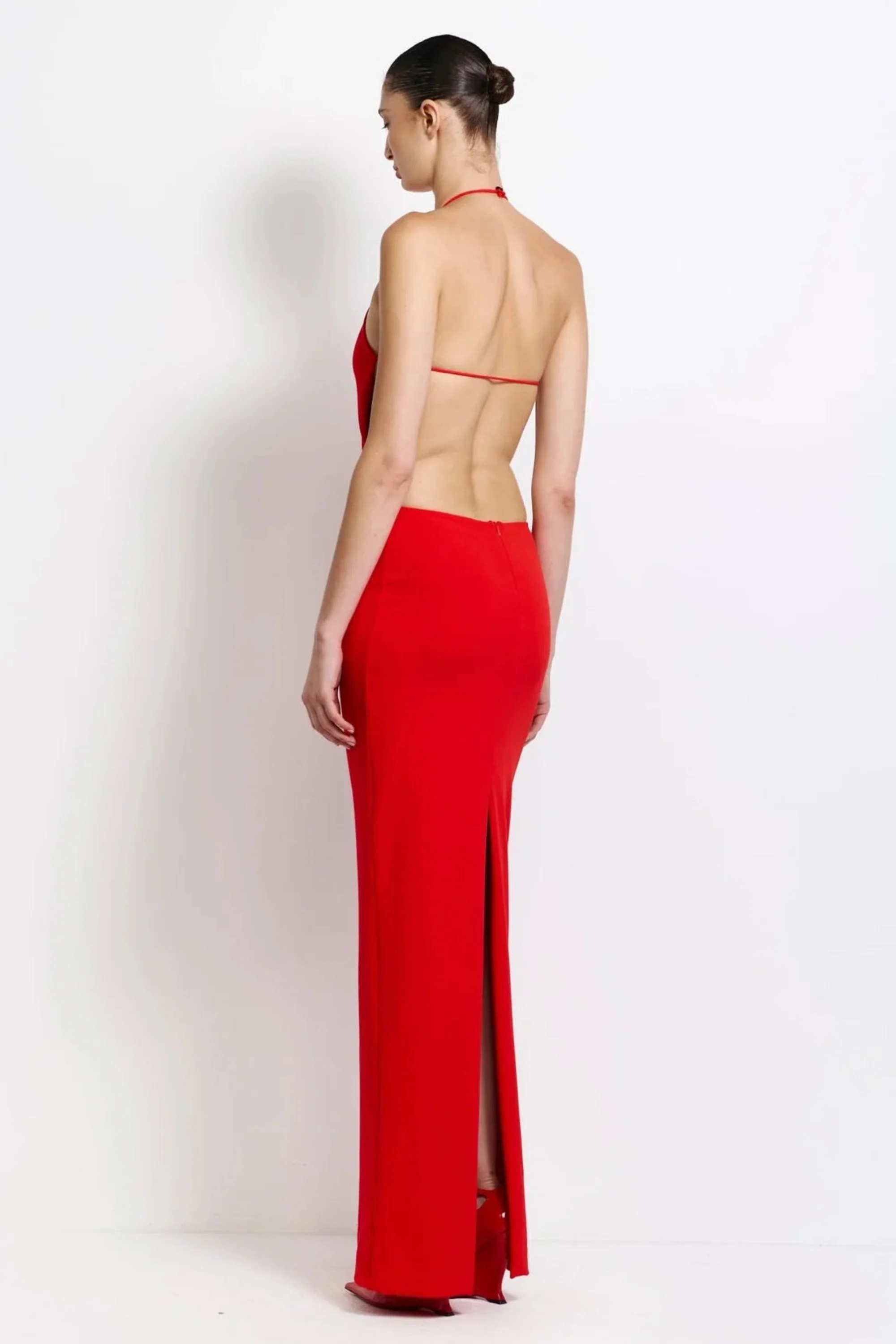 Jett Gown - Cherry Red - Image 2