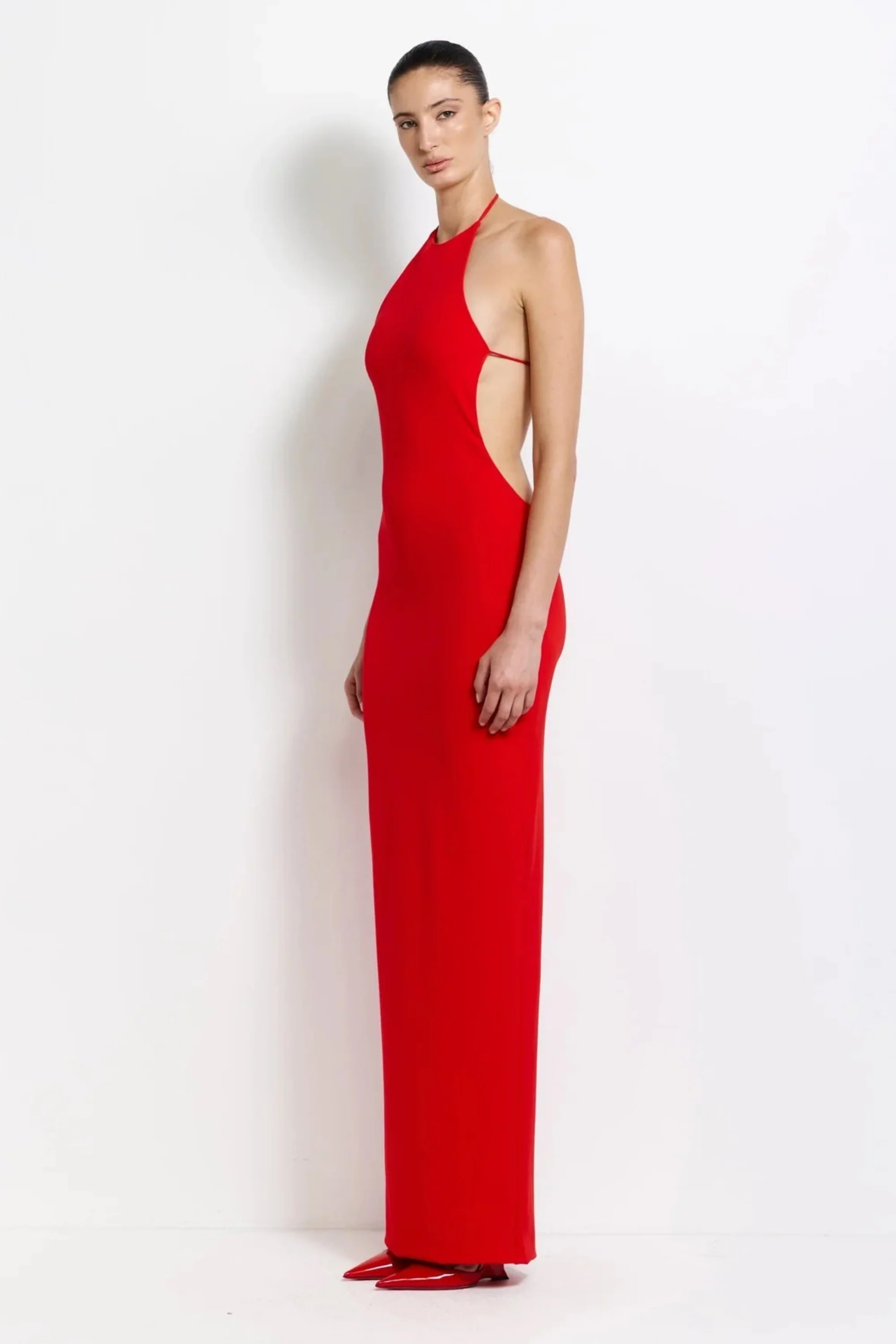 Jett Gown - Cherry Red - Image 3