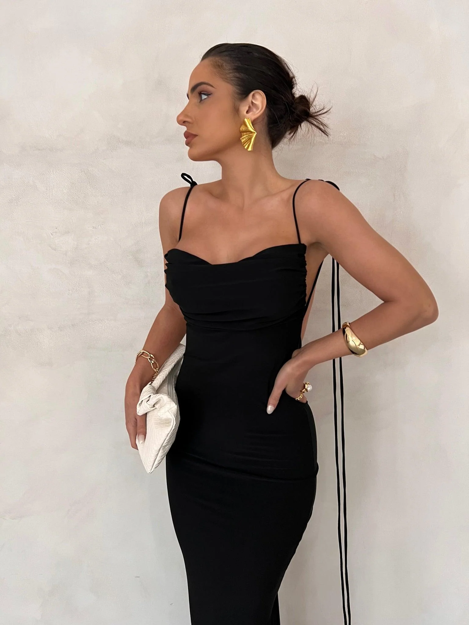Jiani Gown - Black - Image 3
